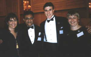 Group picture at award dinner