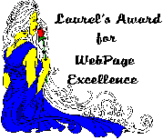 Laurel's Award for Web Page Excellence